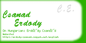 csanad erdody business card